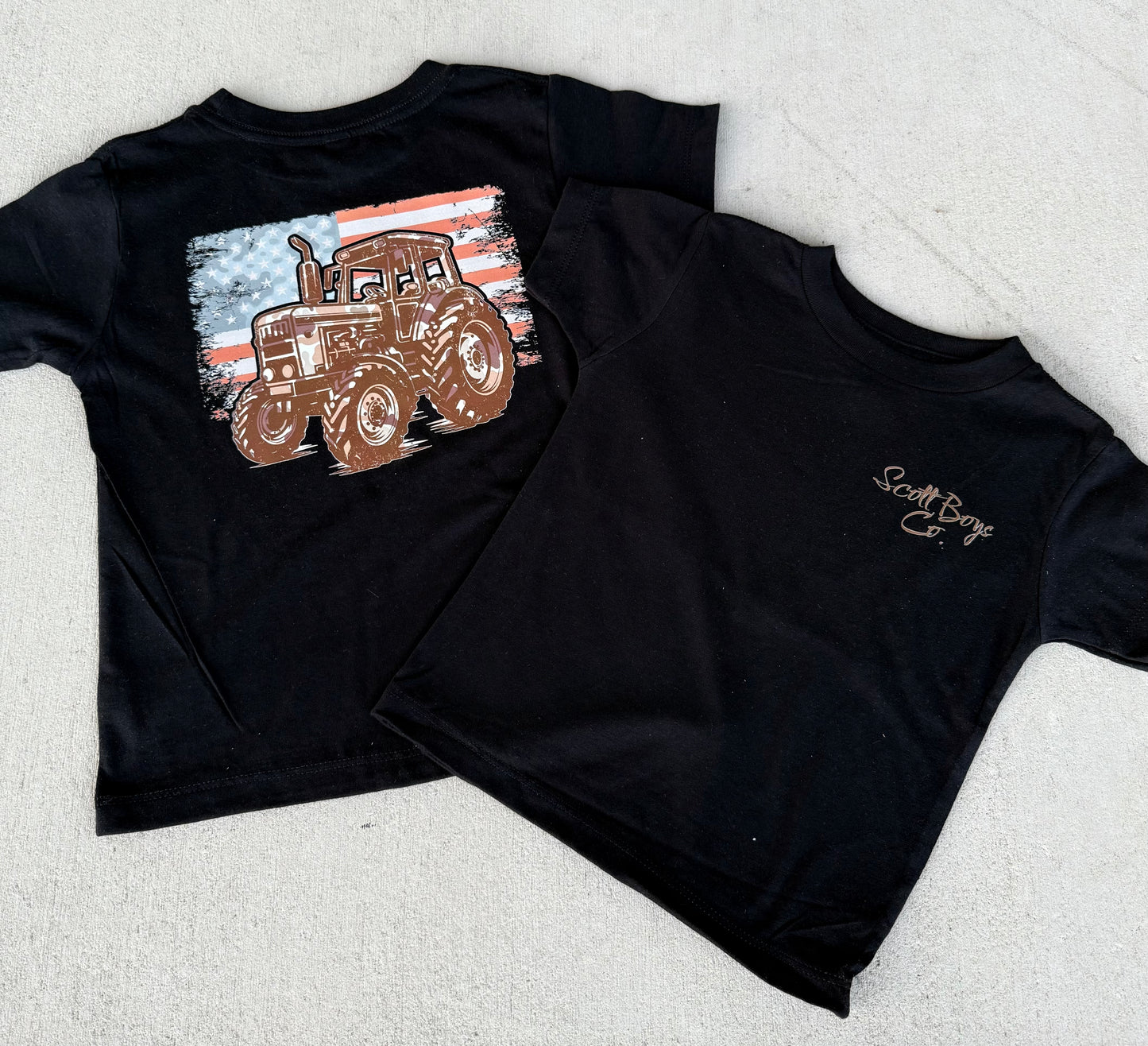 Camo Tractor American