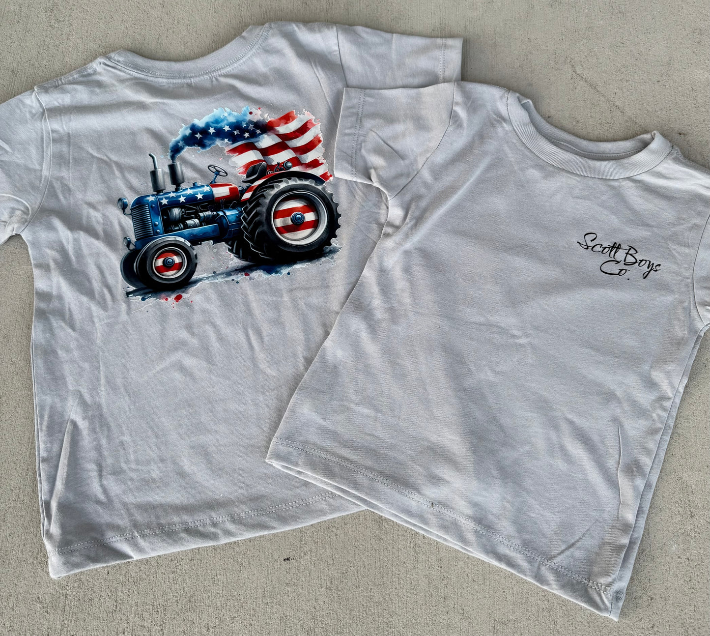Patriotic Tractor