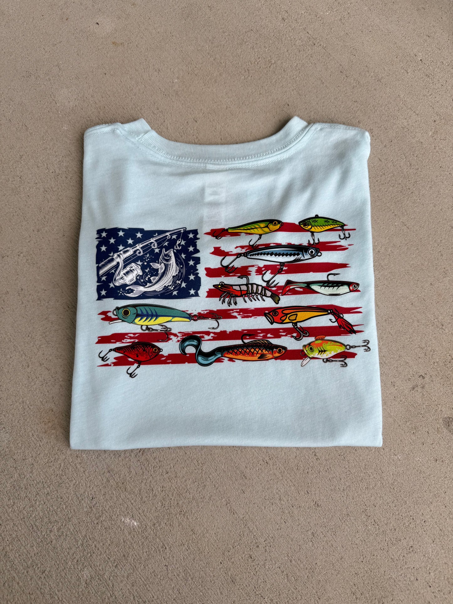 Flag Fishing Lure