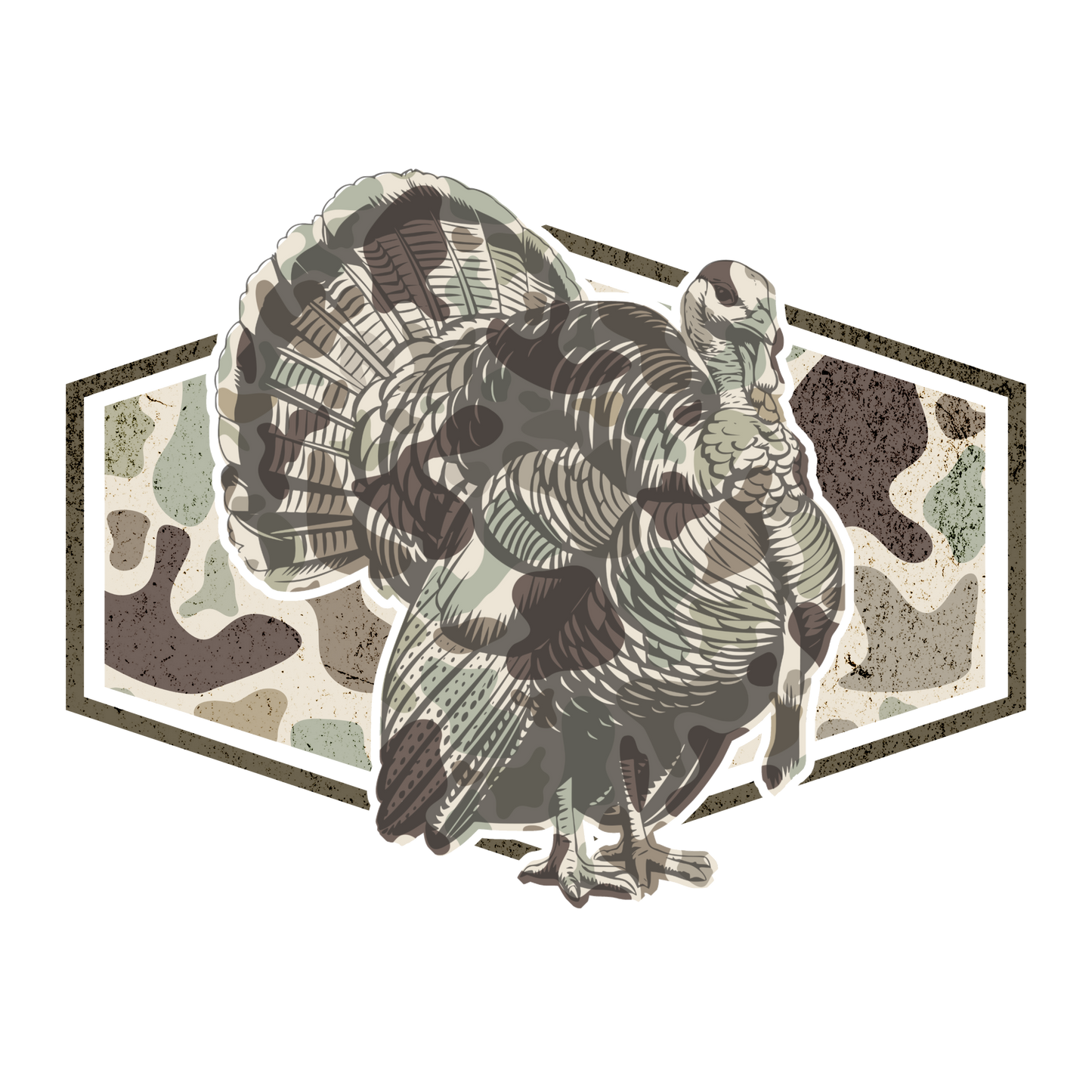 Turkey Camo Mens