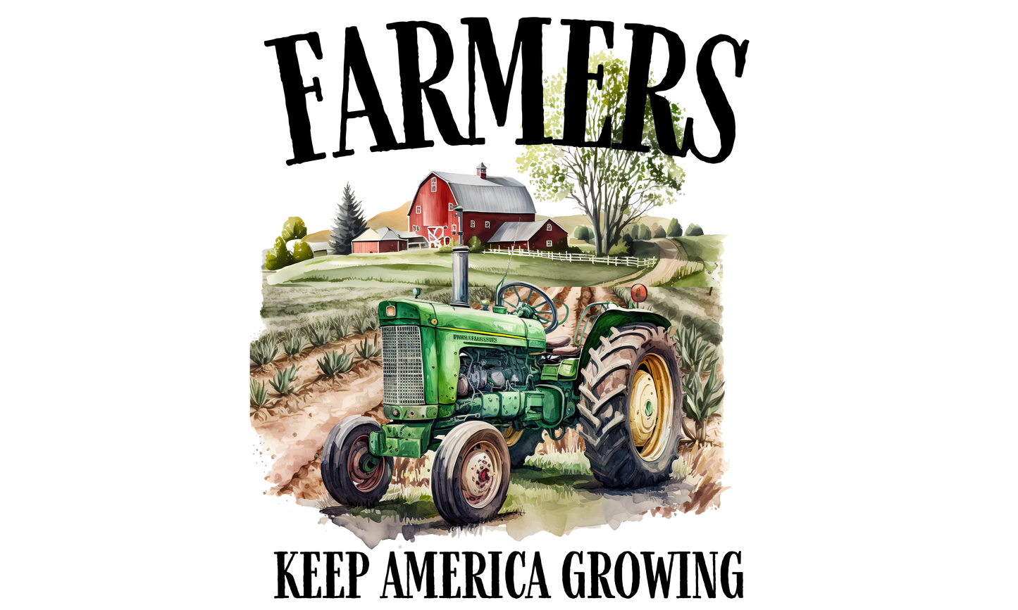 FARMERS KEEP AMERICA GROWOING