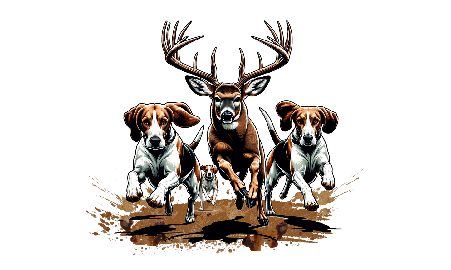 Walkers Running Deer