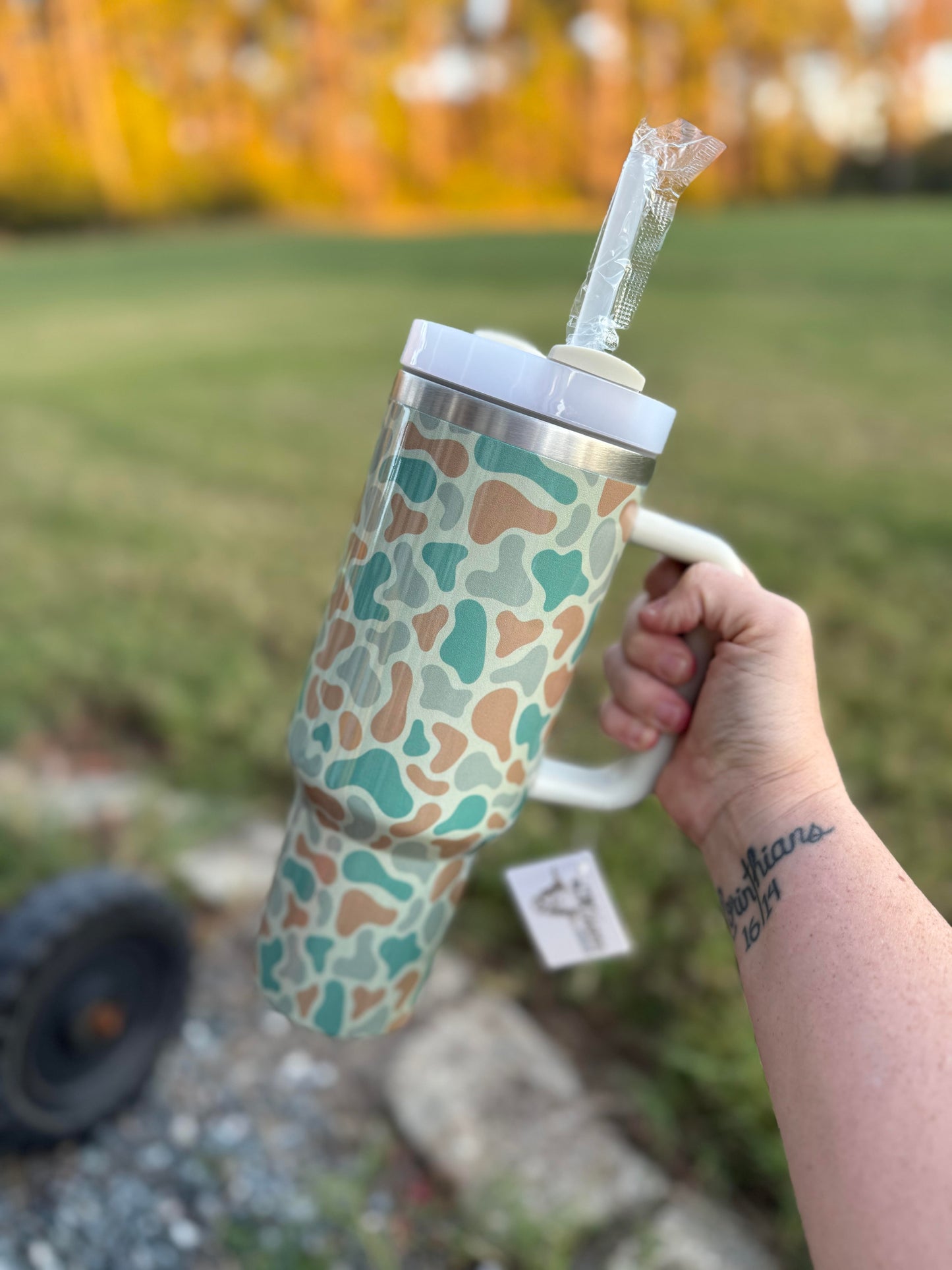 CAMO TUMBLER 40OZ