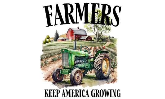 FARMERS KEEP AMERICA GROWOING