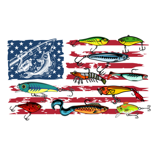 Flag Fishing Lure